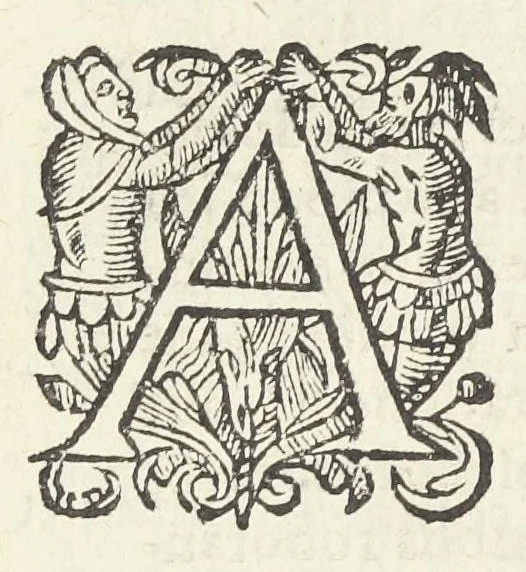 An illustration from Dispensatorium medicum, continens Institutionum pharmaceuticarum lib. V. De materia medica lib. III. Pharmacopoeam itidem sive Antidotarium varium & absolutissimum, auctore Joan. Renodæo Medic. Paris. Regio. Opus hac tertia editione ab auctore infinitis locis emendatum & immutatum, tertia plusquam parte auctum, ac suis indicibus necessariis instructum. Cui accessit Nicolai Epiphanii med. nobiliss. Pharmacon. Empirica., 1623, leaf 592
