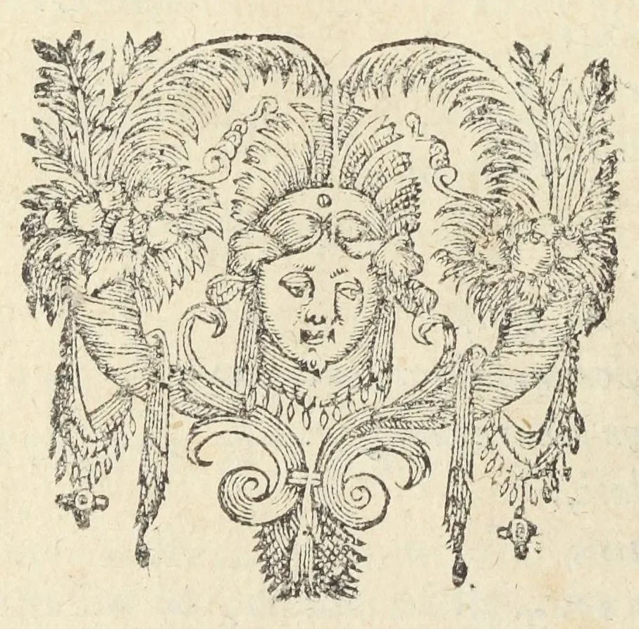 An illustration from Dispensatorium medicum, continens Institutionum pharmaceuticarum lib. V. De materia medica lib. III. Pharmacopoeam itidem sive Antidotarium varium & absolutissimum, auctore Joan. Renodæo Medic. Paris. Regio. Opus hac tertia editione ab auctore infinitis locis emendatum & immutatum, tertia plusquam parte auctum, ac suis indicibus necessariis instructum. Cui accessit Nicolai Epiphanii med. nobiliss. Pharmacon. Empirica., 1623, leaf 684