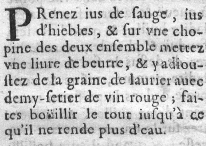 An illustration from Nouveaux secrets rares et curieux. Donnez charitablement au public par une personne de condition. Contenant divers remèdes eprouvez, utils & profitables pour toutes sortes de maladies. Seconde édition. Augmentée de remèdes très souverains pour se penser de la maladie contagieuse, & se préserver d icelle. Avec divers secrets pour la conservation de la beauté des dames, & une nouvelle manière pour faire toutes sortes de confitures, tant seiches que liquides., 1669, leaf 43