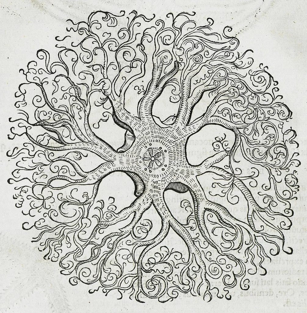 An illustration from Conradi Gesneri medici Tigurini Historiæ animalium liber IIII. Qui est de Piscium & aquatilium animantium natura. Cum iconibus singulorum ad uiuum expressis fere omnib. DCCVI. Continentur in hoc uolumine Gulielmi Rondeletij quoq[ue] medicinæ professoris regij in Schola Monspeliensi et Petri Bellonij Cenomani, medici hoc tempore Lutetiæ eximij, de aquatilium singulis scripta, 1558, leaf 1148