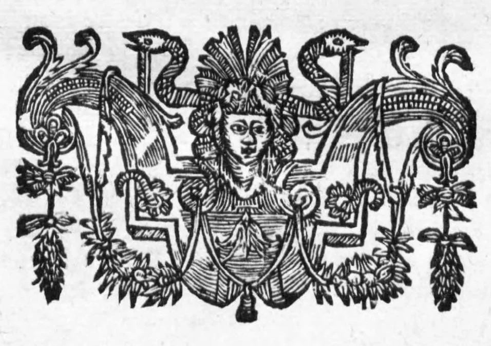 An illustration from Oeuvres de Jacques et Paul Contant pere et fils maistres apoticaires de la ville de Poictiers, 1628, leaf 27