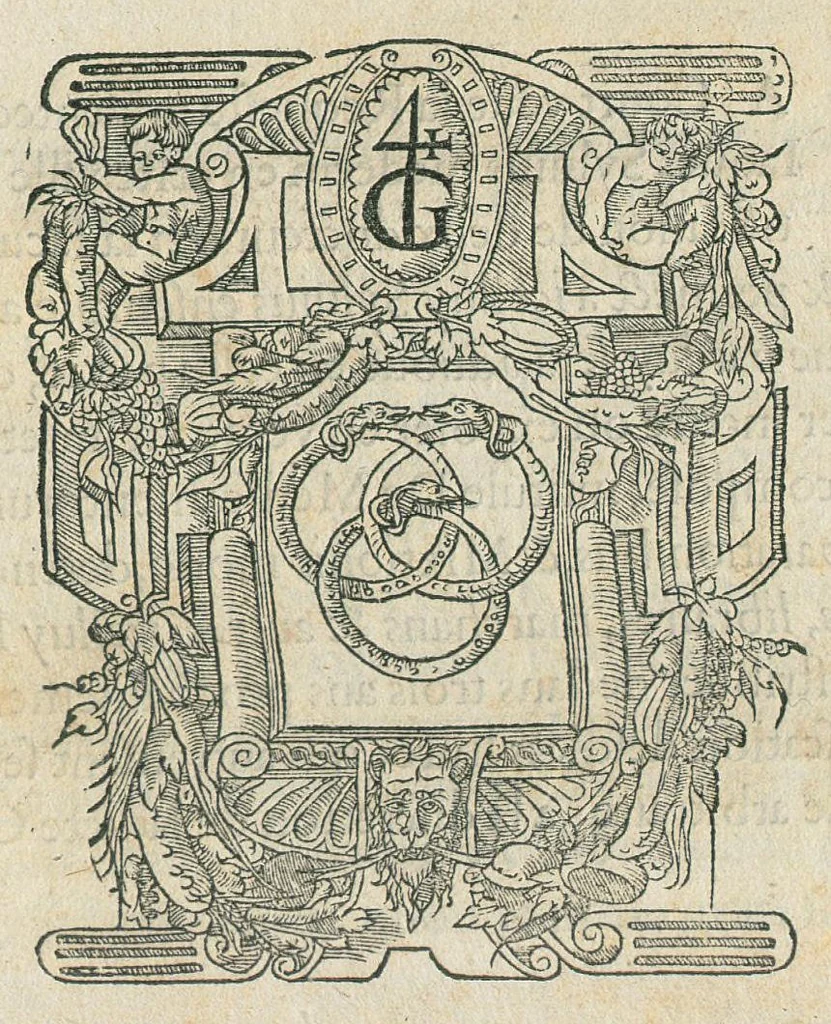 An illustration from De Medicamentorum simplicium delectu, praeparationibus, mistionis modo, libri tres, Jacobo Sylvio medico authore., 1542, leaf 0