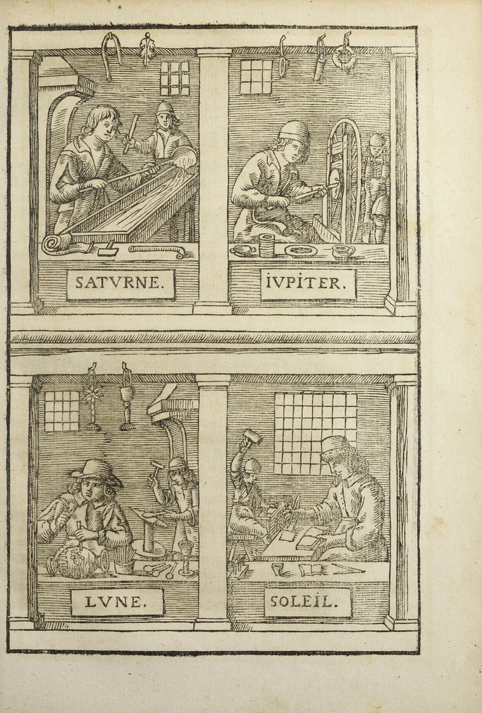 An illustration from Le vray et methodique cours de la physique resolutive, vulgairements dite chymie representé par figures generales & particulieres pour connoistre la theotechnie ergocosmique, c'est a dire, l'art de Dieu en l'ouvrage de l'univers. Seconde édition, avec l'indice des matieres de ce volume, & quelques additions. Par Annibal Barlet, 1657, leaf 533
