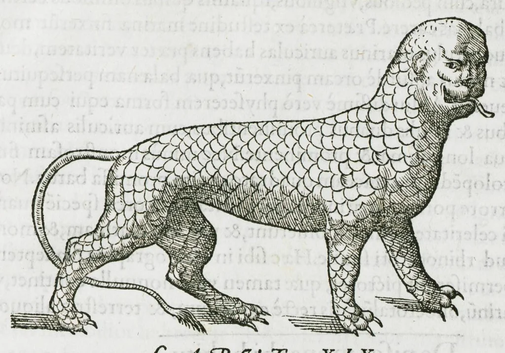 An illustration from Libri de piscibus marinis, in quibus verae piscium effigies expressae sunt. Quæ in ntota piscium historia contineantur, indicat elenchus pagina nona et decima. Postremo accesserunt indices necessarii. Gulielmi Rondeletti, Doctoris medici et medicinae in schola monspeliensi professoris regii., 1554, leaf 511