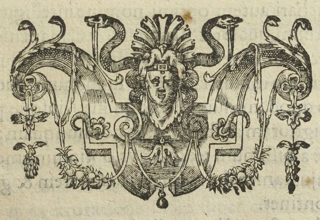An illustration from Codex medicamentarius seu Pharmacopoea Parisiensis. Ex mandato facultatis medicinæ Parisiensis in lucem edita M. Philippo Harduino de S. Jacques Decano., 1638, leaf 29