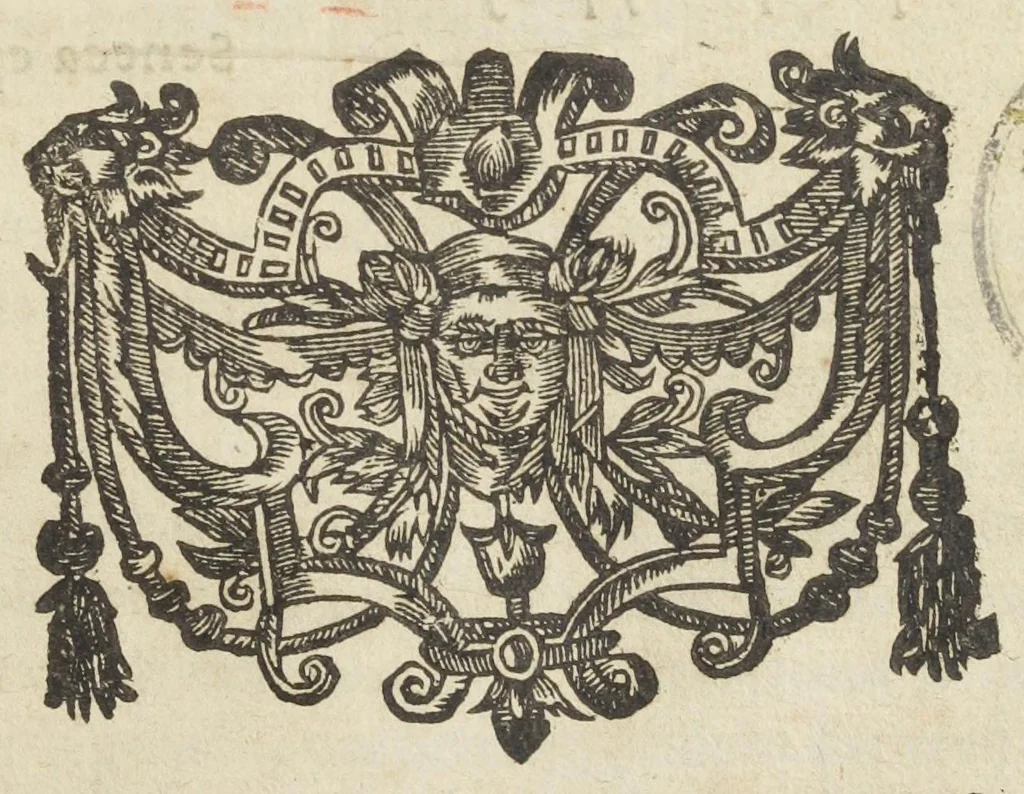 An illustration from Codex medicamentarius seu pharmacopoea Parisiensis ex mandato Facultatis medicinæ Parisiensis in lucem edita M. Philippo Harduino de S. Jacques decano., 1645, leaf 5