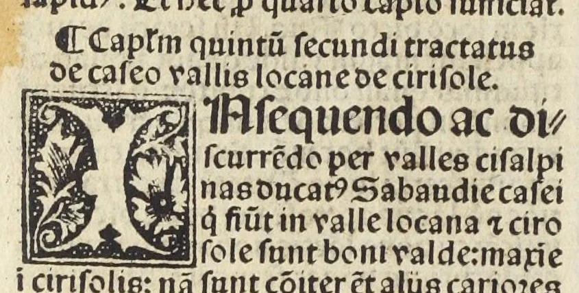 An illustration from Pillulariu[m] omnibus medicis q[uam] necessarium clarissimi docto. Magistri Panthaleonis. Summa lacticiniorum completa omnibus idonea ejusdem doctoris. Cautele medicorum no[n] inutiles clarissimi doctoris Magistri Gabrielis Zerbi Veronensis. Luz privilegio., 1525, leaf 46