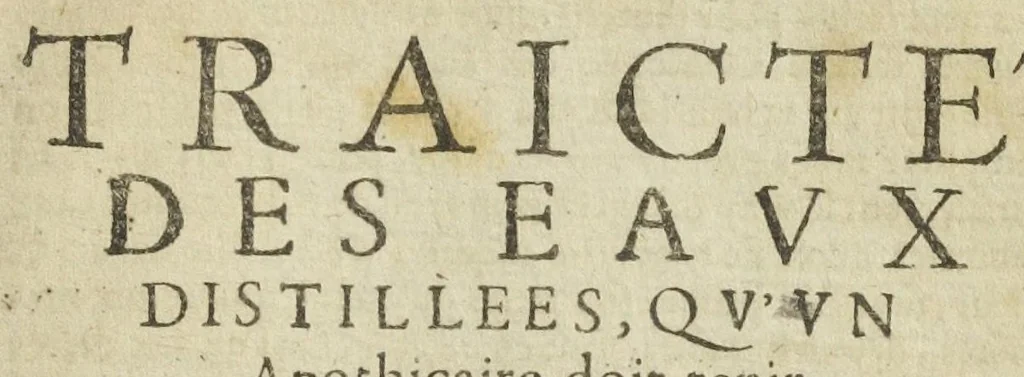 An illustration from Pharmacopee divisee en deux livres, avec une ample paraphrase de M. Brice Bauderon, docteur en medecine, à present demeurant à Mascon. Ensemble les additions de feu M. Gratian Bauderon, docteur en medecine, seigneur de Senecé, fils de l'autheur. Derniere edition, augmentée par ledict M. Brice Bauderon, de plusieurs medicamens, & des vertus & facultés cy-devant omises, de tous les remedes simples ou composés y contenus. Avec correction parfaicte des composzitions, paraphrases & additions., 1627, leaf 573
