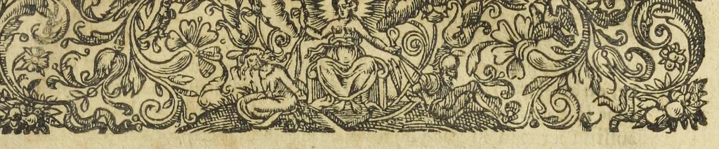 An illustration from Les XIV. livres des Paragraphes de Ph. Théoph. Paracelse Bombast, Allemand; tres grand & tres-excellent Philosophe, & tres-celebre Docteur en la Medecine, prince des medecins hermetiques & spagiriques. Où sont contenus en Epitome ses secrets admirables, tant physiques que chirurgiques, pour la curation tres-certaine & methodique des maladies estimées incurables; A sçavoir la lèpre, l'épilepsie, hydropisie, paralisie, phtisie, asthme, dissenterie, gonorrhées, accidents de matrice, fièvres, & autres. Plus un abrégé des préparations chimiques de tous simples, végétaux, animaux & métalliques; trouvé escript de la main de Paracelse, avec le moyen asseuré de les administrer en toutes maladies. Un autre discours excellent de l'alchimie, du mesme autheur, contre les erreurs & abus de la mMedecine humorale & Galenique, contenant des choses tres-rares & utilles. Traduicts du latin en françois, avec explications et annotations tres-amples. Par C. de Sarcilly, Escuyer, sieur de Montgautier, Cauville, Culey, Canon, &c. tres-expert en la doctrine Paracelsique. Oeuvres non encor veus, & tres-necessaires à tous Medecins, Chirurgiens, Apothiquaires, & à tous gens curieux de leur santé., 1631, leaf 109