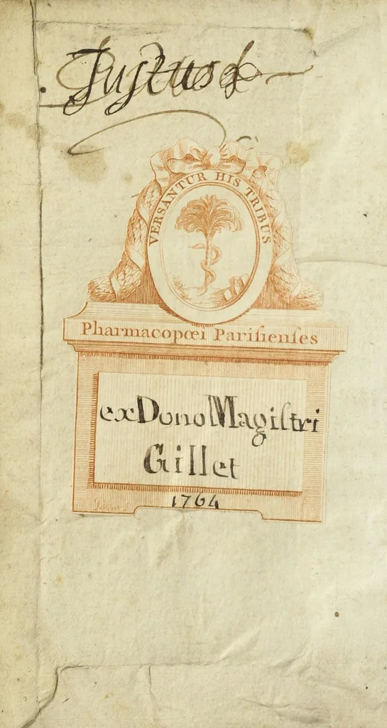 An illustration from D. O M. A. Tetras chymiatrica, proponens præstantiam et in medicina efficaciam, auri, mercurii, antimonii, & vitrioli, & medicamentorum ex illis paratorum : opposita misochymis eadem sat frivole calumniantibus, ab Arnoldo Kernero Lipsensi med. D. Phylochymiatro., 1618, leaf 2