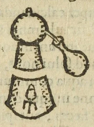 An illustration from Magistri Joannis Isaaci Hollandi, viri in philosophia, potissimùm verò in chymia celeberrimi, opera mineralia sive de lapide philosphico, omnia, duobus libris comprehensa. Nunquam antehac edita, ac nunc primùm ex optimis manu-scriptis Teutonicis exemplaribus fidelissimè in Latinum sermonem in latinum translata, à P. M. G., 1600, leaf 134