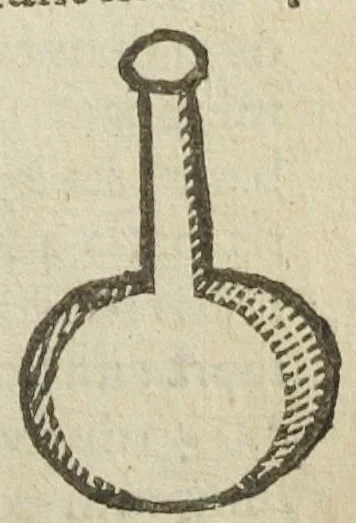 An illustration from Magistri Joannis Isaaci Hollandi, viri in philosophia, potissimùm verò in chymia celeberrimi, opera mineralia sive de lapide philosphico, omnia, duobus libris comprehensa. Nunquam antehac edita, ac nunc primùm ex optimis manu-scriptis Teutonicis exemplaribus fidelissimè in Latinum sermonem in latinum translata, à P. M. G., 1600, leaf 281