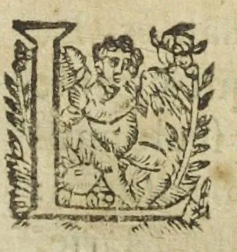 An illustration from Le fondement de l'artifice universel, de l'illuminé docteur Raymond Lulle. Sur lequel on peut appuyer le moyen de parvenir à l'Encyclopedie ou universalité des sciences, par un ordre methodique, beaucoup plus prompt & vrayement plus facile qu'aucun autre, qui soit communement receu. Le tout fidellement traduit au pied de la lettre, de latin en françois, suivant l'intention de l'autheur, & mis en lumiere, par R. L. sieur de Vassi, conseiller du Roy és baillage & prevosté d'Avallon en Bourgongne., 1632, leaf 29
