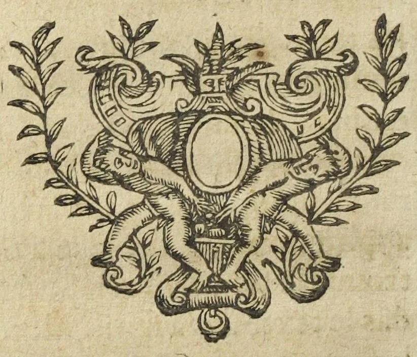 An illustration from Le fondement de l'artifice universel, de l'illuminé docteur Raymond Lulle. Sur lequel on peut appuyer le moyen de parvenir à l'Encyclopedie ou universalité des sciences, par un ordre methodique, beaucoup plus prompt & vrayement plus facile qu'aucun autre, qui soit communement receu. Le tout fidellement traduit au pied de la lettre, de latin en françois, suivant l'intention de l'autheur, & mis en lumiere, par R. L. sieur de Vassi, conseiller du Roy és baillage & prevosté d'Avallon en Bourgongne., 1632, leaf 528