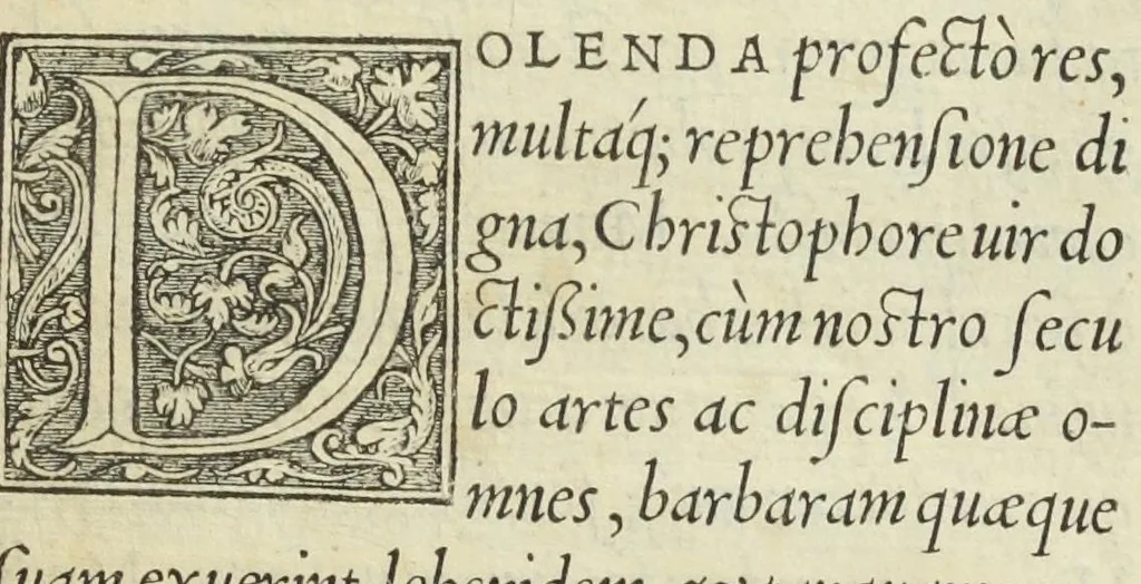 An illustration from Apparatus et delectus simplicium medicamentorum. De compositione medicamentorum secundum genera, ex Paulo Aegineta. De compositione medicamentorum secundum genera universalis methodus, ex Galeno. Omnia nunc primùm ædita, cùm medicis, tum pharmacopolis omnib. apprimè necessaria, auctore Conrado Gessnero Tigurino., 1542, leaf 4