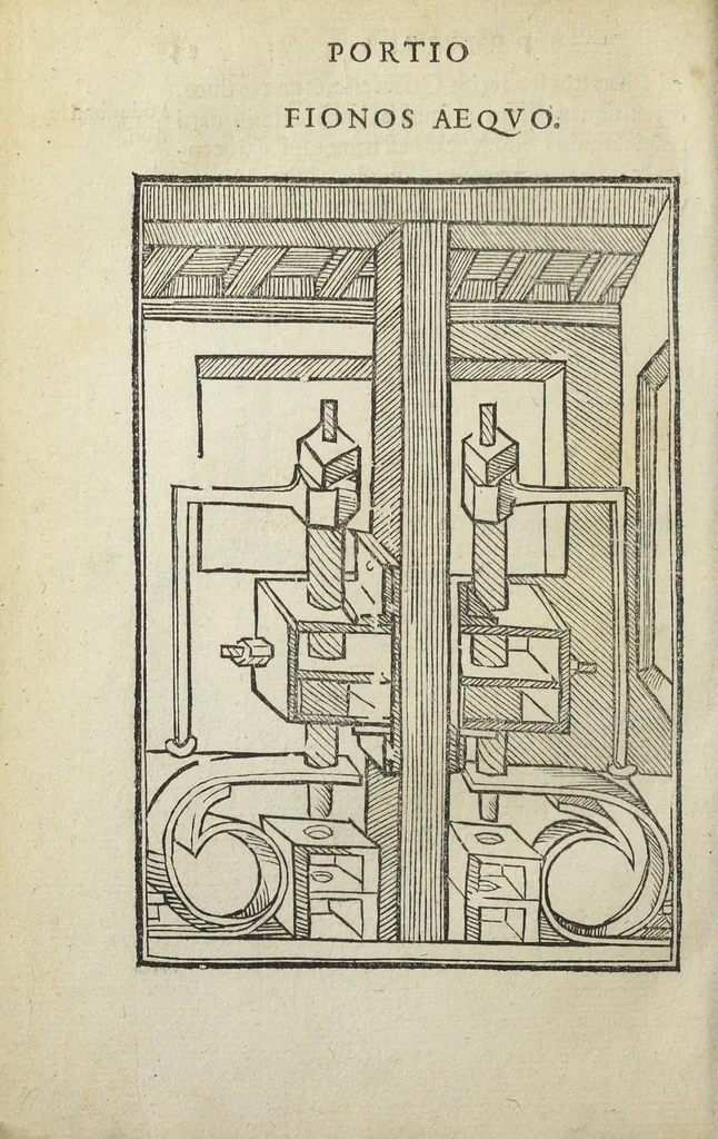 An illustration from Ars et theoria transmutationis metallicæ cum Voarchadúmia, proportionibus, numeris, & iconibus rei accommodis illustrata. Joanne Augustino Pantheo Veneto authore., 1550, leaf 115