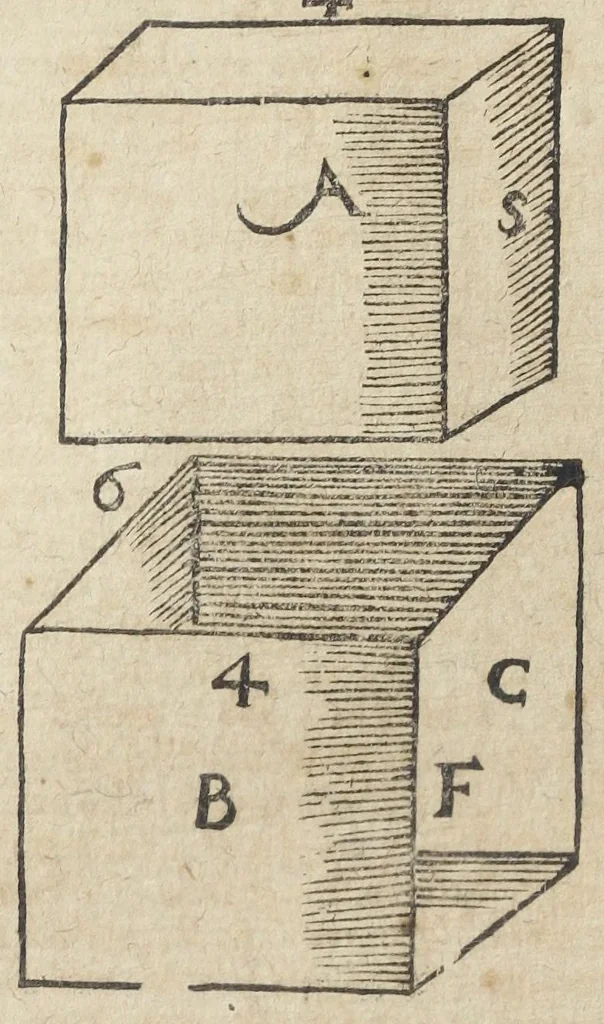 An illustration from Theatrum chemicum, præcipuos selectorum auctorum tractatus de chemiæ et lapidis philosophici antiquitate, veritate, jure, præstantia, & operationibus, continens : in gratiam veræ chemiæ, & medicinæ chemicæ studiosorum (ut qui uberrimam inde optimorum remediorum messem facere potuerunt) congestum, & in sex partes seu volumina digestum ; singulis voluminibus, suo auctorum et librorum catalogo primis pagellis : rerum verò & verborum indice postremis annexo. Volumen primum., 1659, leaf 204