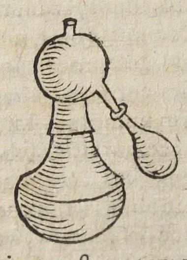 An illustration from Theatrum chemicum, præcipuos selectorum auctorum tractatus de chemiæ et lapidis philosophici antiquitate, veritate, jure, præstantia, & operationibus continens : in gratiam verae chemiae, et medicinæ chemicæ studiosorum (ut qui uberrimam inde optimorum remediorum messem facere potuerunt) congestum, & in tres partes seu volumina digestum ; singulis voluminibus, suo auctorum et librorum catalogo primis pagellis : rerum vero & verborum indice postremis annexo. Volumen tertium, 1602, leaf 406