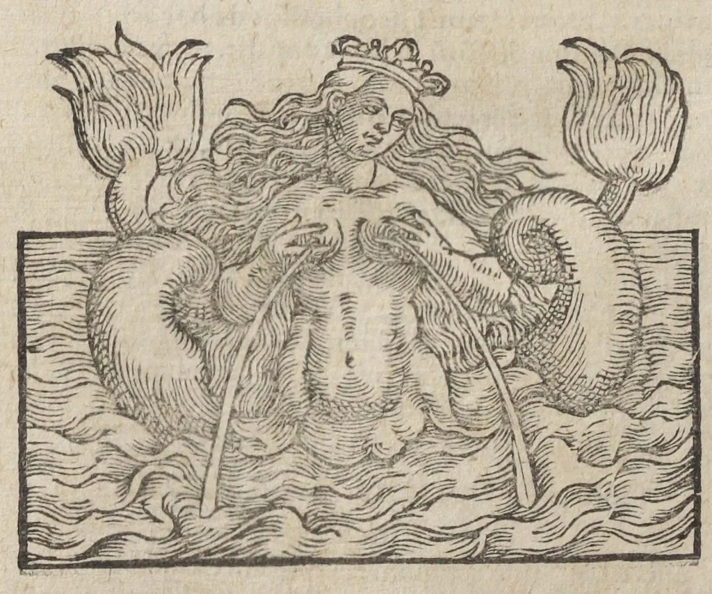 An illustration from Theatrum chemicum, præcipuos selectorum auctorum tractatus de chemiæ et lapidis philosophici antiquitate, veritate, jure, præstantia, & operationibus continens : in gratiam veræ chemiae, et medicinæ chemicæ studiosorum (ut qui uberrimam inde optimorum remediorum messem facere potuerunt) congestum, & in tres partes seu volumina digestum ; singulis voluminibus, suo auctorum et librorum catalogo primis pagellis : rerum verò & verborum indice postremis annexo. Volumen quartum, 1613, leaf 582