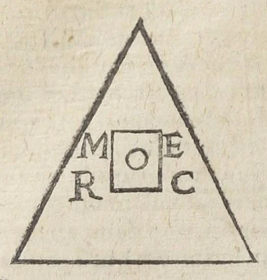 An illustration from Theatrum chemicum, præcipuos selectorum auctorum tractatus de chemiæ et lapidis philosophici antiquitate, veritate, jure, præstantia, & operationibus continens : in gratiam veræ chemiae, et medicinæ chemicæ studiosorum (ut qui uberrimam inde optimorum remediorum messem facere potuerunt) congestum, & in tres partes seu volumina digestum ; singulis voluminibus, suo auctorum et librorum catalogo primis pagellis : rerum verò & verborum indice postremis annexo. Volumen quartum, 1613, leaf 710