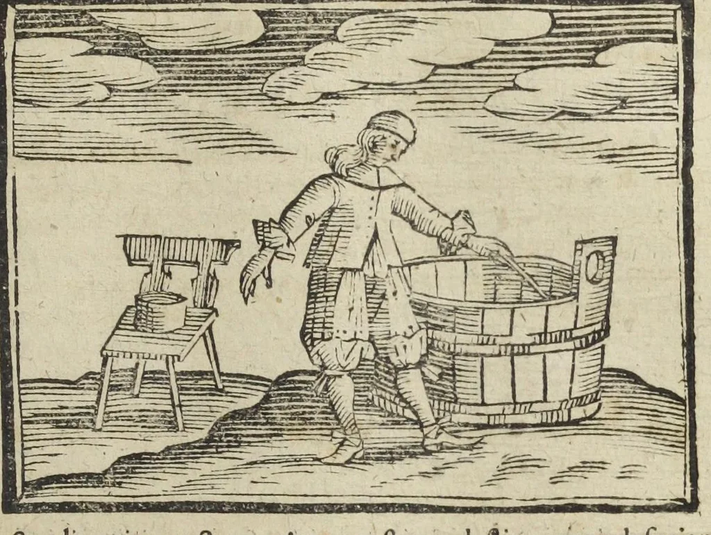 An illustration from Theatri chemici volumen sextum, theologies, medicis, et tam vulgaribus quam hermeticæ, chemiæ studiosis utilissimum, praecipuos selectorum auctorum huius seculi tractatus de chemia & lapidis philosophici antiquitate, veritate jure præstantia & operationibus continens, ex Germanica & Gallica lingua in latinam translatum per Johannem Jacobum Heilmannum bipontino-palatinum M.D., 1661, leaf 439
