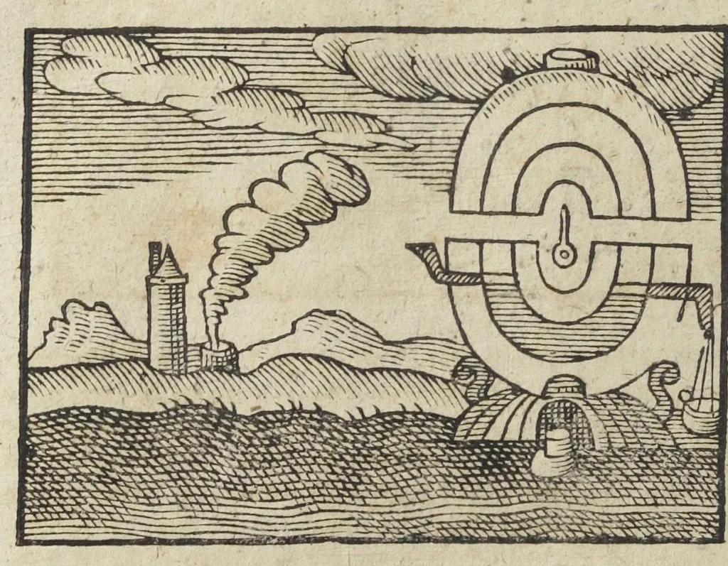 An illustration from Theatri chemici volumen sextum, theologies, medicis, et tam vulgaribus quam hermeticæ, chemiæ studiosis utilissimum, praecipuos selectorum auctorum huius seculi tractatus de chemia & lapidis philosophici antiquitate, veritate jure præstantia & operationibus continens, ex Germanica & Gallica lingua in latinam translatum per Johannem Jacobum Heilmannum bipontino-palatinum M.D., 1661, leaf 450