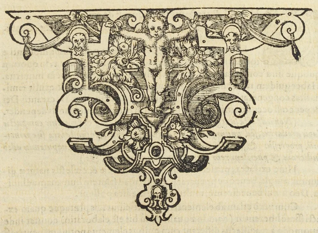 An illustration from D.O.M.A. Alchemia Andreae Libavii Med. D. D. Poet. physici Rotemburg. operâ e dispersis passim optimorum autorum, veterum & recentium exemplis potissimum, tum etiam praeceptis quibusdam operosè collecta, adhibitisque ratione & experimentia, quanta potuit esse, methodo accuratâ explicata, & In integrum corpus redacta ..., 1597, leaf 263