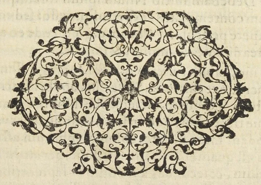 An illustration from D.O.M.A. E rerum natura, experimentia, et autorum praestantium fide studio & labore Andreae Libavii M.D.P. ..., 1597, leaf 380