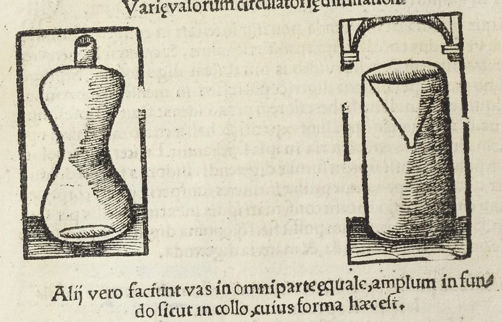 An illustration from Coelum philosophorum seu De secretis naturæ. Liber. Philippo Ulstadio patricio Nirenbergensi. Authore., 1525, leaf 20
