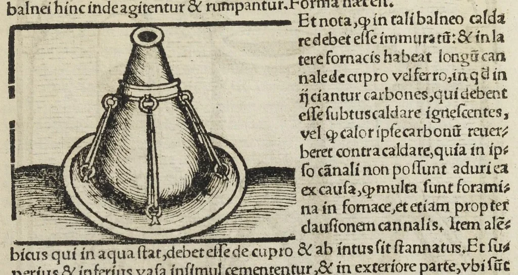 An illustration from Coelum philosophorum seu De secretis naturæ. Liber. Philippo Ulstadio patricio Nirenbergensi. Authore., 1525, leaf 31