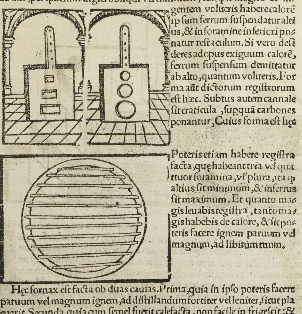 An illustration from Coelum philosophorum seu De secretis naturæ. Liber. Philippo Ulstadio patricio Nirenbergensi. Authore., 1525, leaf 37