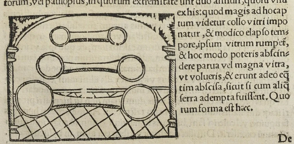 An illustration from Coelum philosophorum seu De secretis naturæ. Liber. Philippo Ulstadio patricio Nirenbergensi. Authore., 1525, leaf 51