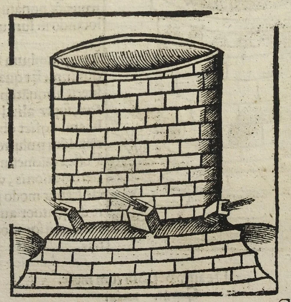 An illustration from Coelum philosophorum seu De secretis naturæ. Liber. Philippo Ulstadio patricio Nirenbergensi. Authore., 1525, leaf 71