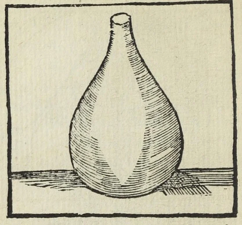 An illustration from Cœlum philosophorum, seu liber de secretis naturæ, per Philippum Ulstadium ex variis autoribus accuratè selectus, variísque figuris illustratus. Nunc recèns adjecimus Joan. Anto. Campesii Directorium summæ summarum medicinæ., 1557, leaf 24