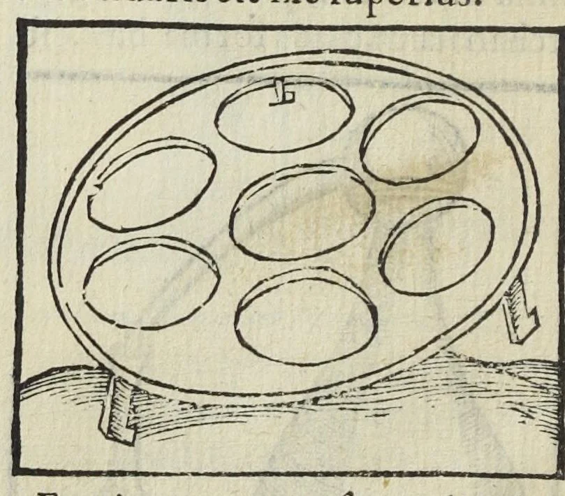 An illustration from Cœlum philosophorum, seu liber de secretis naturæ, per Philippum Ulstadium ex variis autoribus accuratè selectus, variísque figuris illustratus. Nunc recèns adjecimus Joan. Anto. Campesii Directorium summæ summarum medicinæ., 1557, leaf 28