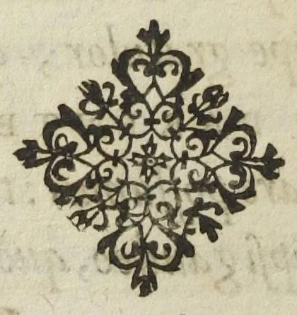 An illustration from Josephi Quercetani medici opera: scilicet, ad Jacobi Auberti vindonis de ortu & causis metallorum contra chymicos explicationem, brevis responsio. De exquisita mineralium, animalium, & vegetabilium medicamentorum spagyrica præparatione & usu, perspicua tractatio. Sclopetarius, sive, de curandis vulneribus, quæ sclopetorum & similium tormentorum ictibus acciderunt, liber. Antidotarium spagyricum adversus eosdem ictus., 1600, leaf 196