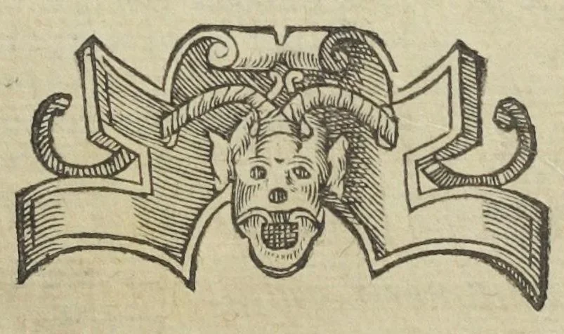 An illustration from Gulielmi Rondeletii doctoris medici, et medicinæ in schola Monspeliensi professoris regii & cancellarii Methodus curandorum omnium morborum corporis humani in tres libros distincta. Ejusdem de dignoscendis morbis. Febribus. Morbo Gallico. De internis & externis. Pharmacopolarum officina. Fucis. Omnia nunc primùm in lucem ædita, & diligentissimè castigata., 1574, leaf 11