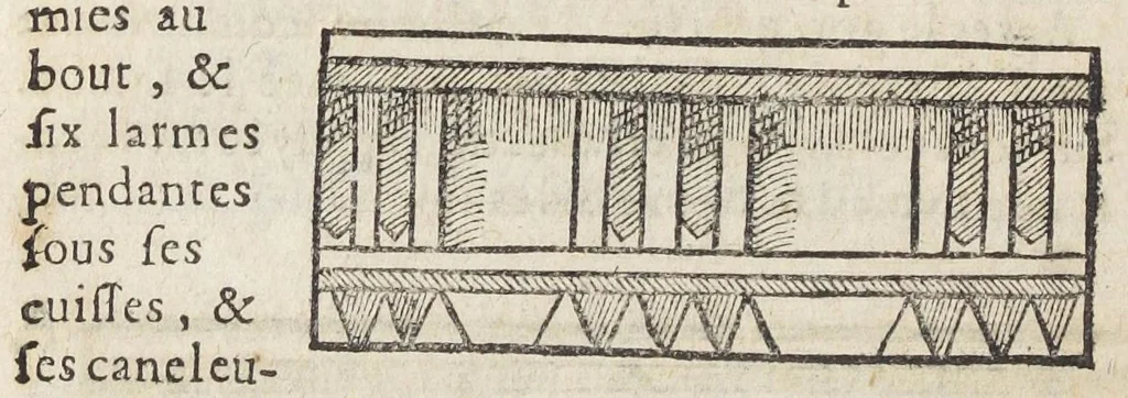 An illustration from Essay des merveilles de nature, et des plus nobles artifices. Piece tres-necessaire à tous ceux qui font profession d'eloquence. Par René François, predicateur du roy. Treiziesme edition. Reveue, corrigée, & augmentée de nouveau., 1657, leaf 448