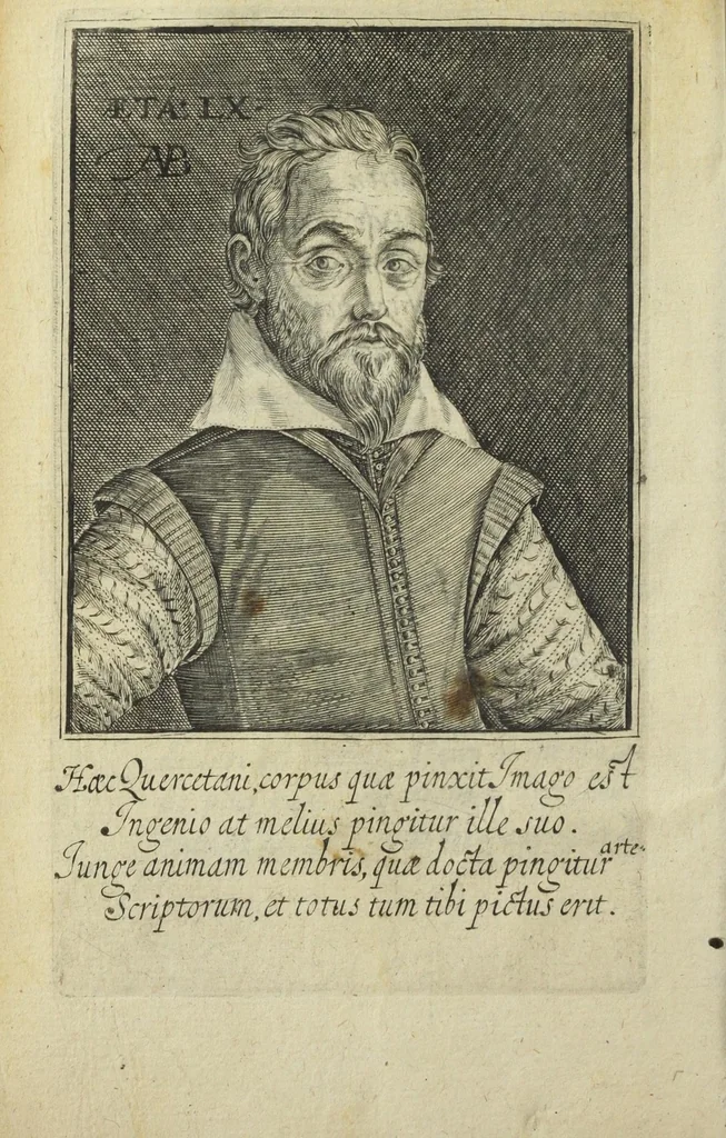 An illustration from Recueil des plus curieux et rares secrets touchant la medecine metallique & minerale tirez des manuscripts, de feu Mre Joseph Du Chesne sieur de La Violette Conseiller & medecin ordinaire du Roy., 1641, leaf 12