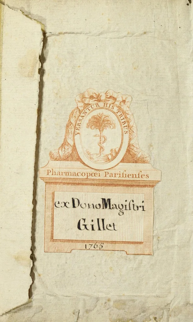 An illustration from Jos. Quercetani cons. et medici regii liber De Priscorum Philosophorum veræ medicinæ materia, præparationis modo, atque in curandis morbis, præstantia. Déque simplicium, & rerum signaturis tum externis, tum internis, seu specificis, à priscis & Hermeticis Philosophis multa cura, singularique industria comparatis, atque introductis, duo tractatus. His accesserunt eiusdem Ios. Quercetani de dogmaticorum medicorum legitima, & restituta medicamentorum praeparatione, libri duo., 1603, leaf 2