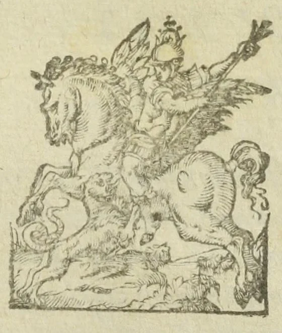 An illustration from Israelis Harveti Medici Avrelianensis defensio chymiæ adversus apologiam, & censuram scholȩ medicorum parisiensium. Et in easdem Gulielmi Baucyneti Medici item Aurelianensis notationes., 1604, leaf 0