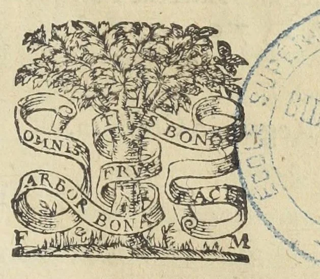 An illustration from Alexikepus, seu Auxiliaris et medicus hortus, rerum variarum, & secretoru[m] remediorum accessione locupletatus. Autore Antonio Mizaldo Monluciensi, medico., 1575, leaf 0