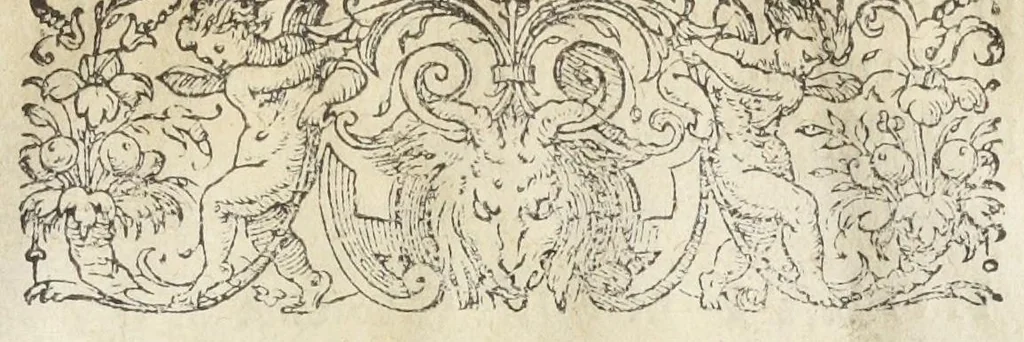 An illustration from Alexikepus, seu Auxiliaris et medicus hortus, rerum variarum, & secretoru[m] remediorum accessione locupletatus. Autore Antonio Mizaldo Monluciensi, medico., 1575, leaf 24