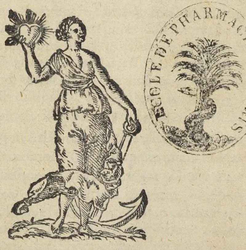 An illustration from Julii Caesaris Scaligeri In Libros Duos, Qui Inscribuntur de Plantis, Aristotele Authore. Libri Duo. Denuò nitori suo restituti, & in lucem editi., 1598, leaf 5