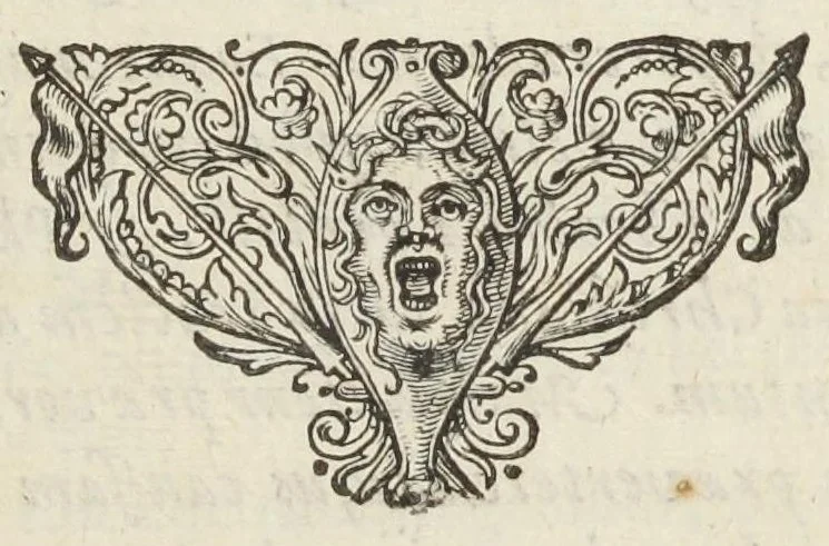 An illustration from Joannis Meursii filii Arboretum sacrum, sive De arborum, fruticum, & herbarum, consecratione, proprietate, usu ac qualitate. Libri III, 1642, leaf 11