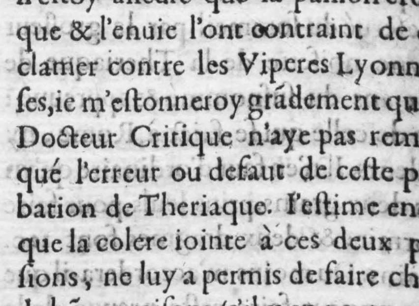 An illustration from Antiparalelle des viperes romaines, et herbes candiottes : auquel est preuvé, la theriaque lyonnoise n'avoir pas seulement les vertus & effets du theriaque Diatessaron, mais aussi du grand theriaque de la D. d'Andromachus S. ..., 1632, leaf 180
