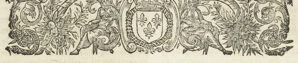 An illustration from La pharmacopée de Bauderon reveüe, et exactement corrigée en plus de treize cens endroits, des fautes qui s'étoient glissées dans les precedentes editions. Et de nouveau augmentée de remarques considerables sur châque composition, particulierement sur la theriaque, où il est amplement traitté d'un grand nombre de substituts que ceux-la même qui l'exposent en public y font entrer à la place des plus considerables ingrediens d'icelle, quoy qu'ils soient bien differens en vertus. Avec la réponse au Vindiciæ contra Verny de Mr Jean Zwelfer medecin de Sa Majesté impériale, & la refutation de la confection d'alkermes qu'il a composée & décrite dans sa pharmacopée royale. Et en cette troisiéme edition, a été de nouveau ajoûté une ample matiere medicale, & prouvé que l'Aristoloche clematite est la tenuë des Anciens, comme aussi que les mêmes Anciens, ont appellé du nom d'onguent les trochisques d'Hedychroum & autres compositions solides. Par François Verny, maître apothicaire juré de l'Université de medecine à Montpelier. Divisée en deux livres., 1681, leaf 905