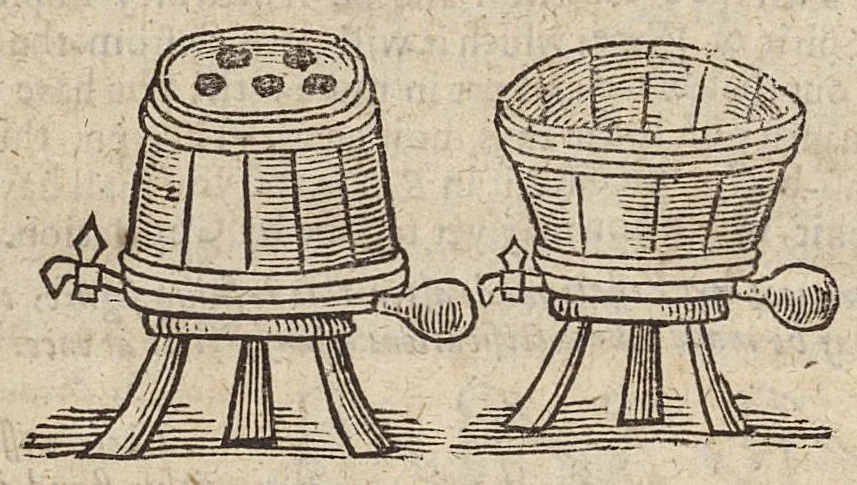 An illustration from The art of distillation : or, a treatise of the choicest spagyrical preparations, experiments, and curiosities, performed by way of distillation, 1664, leaf 49