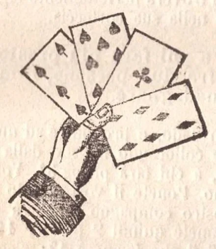 An illustration from Giuocatore di magia del Cavalier Bosco, 1913, leaf 52
