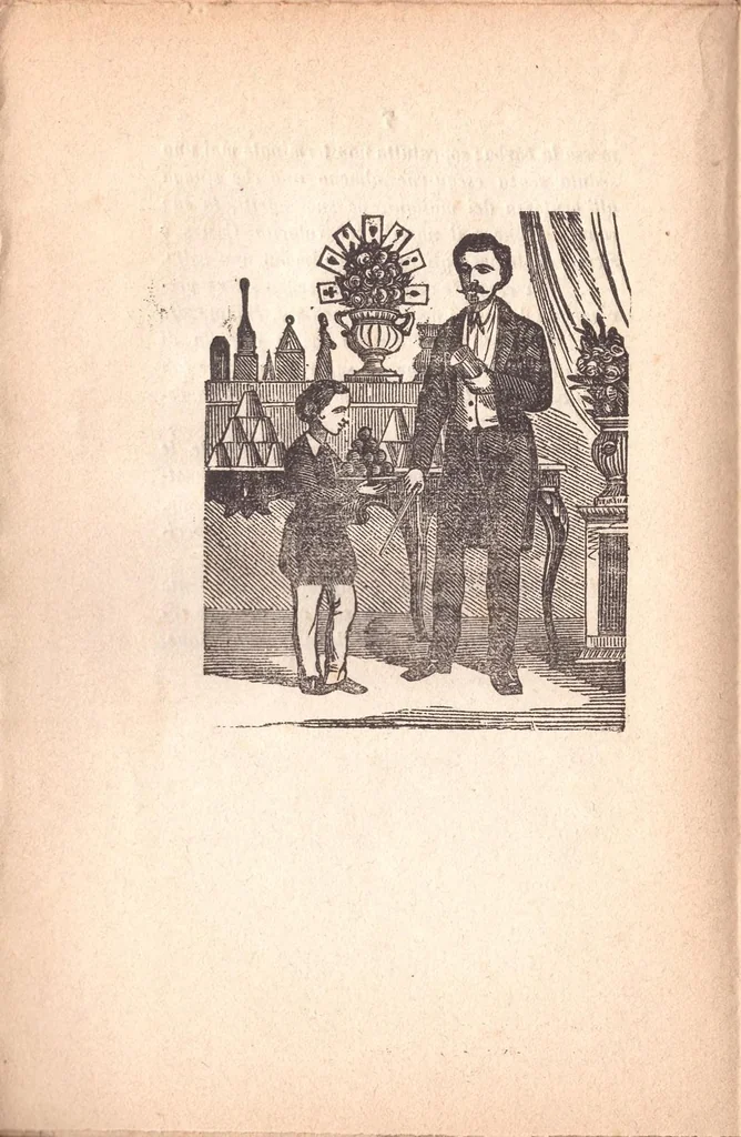 An illustration from Giuocatore di magia del Cavalier Bosco, 1913, leaf 9